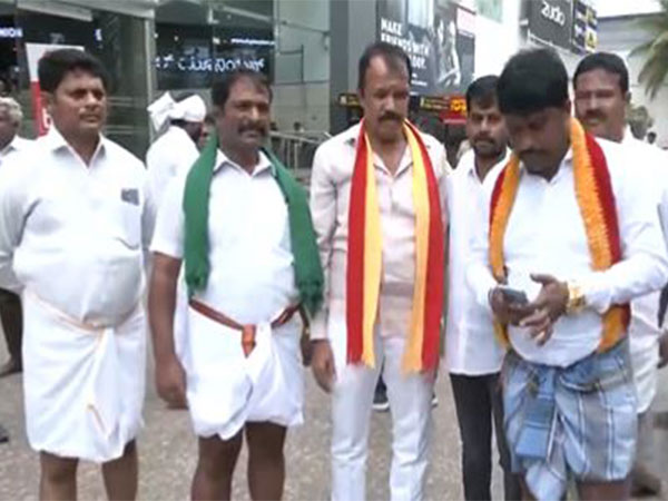 Members of Kannada Vatal Party. (File Photo)
