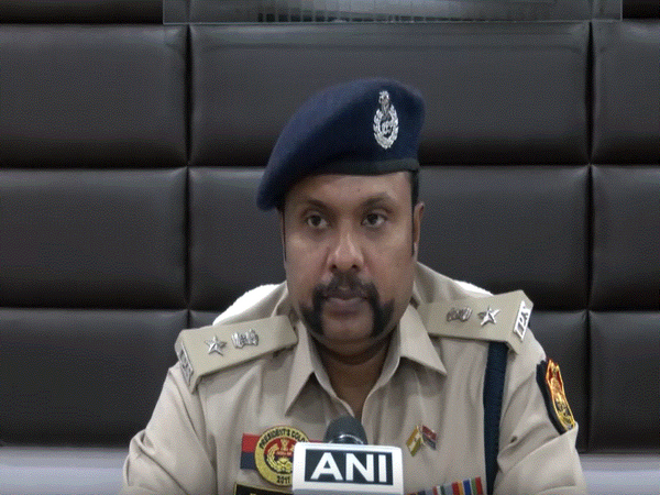 Superintendent of Police Dr Kiran Kumar K (Photo/ANI)