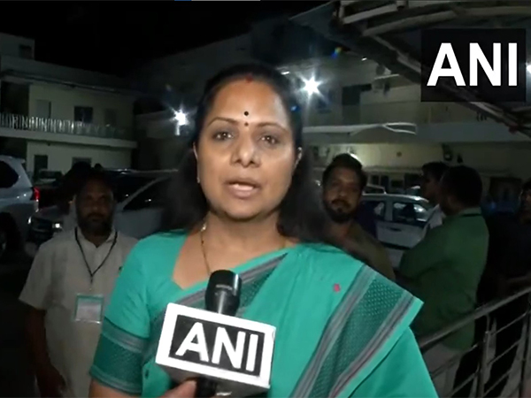 K Kavitha (Photo: ANI)