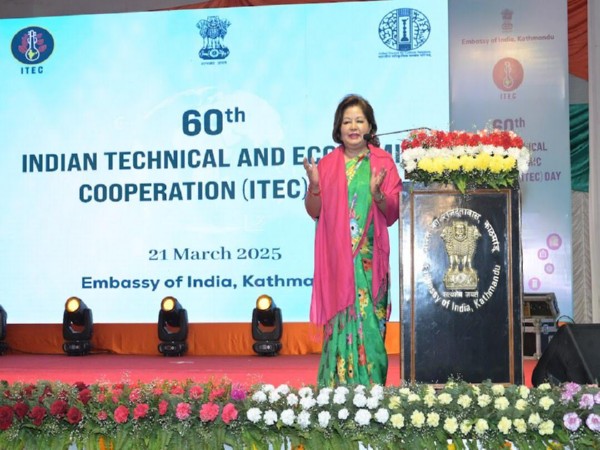 Nepal's Foreign Minister Arzu Rana Deuba at the ITEC Day celebration (Photo/Indian embassy in Kathmandu)