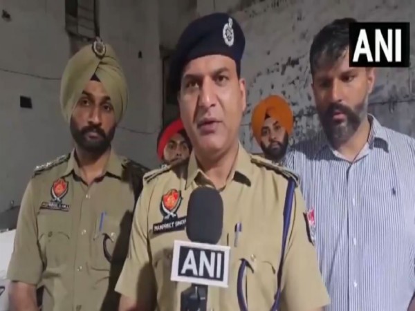  SAS Nagar Superintendent of Police (SP), (Rural) Manpreet Singh (Photo/ANI)
