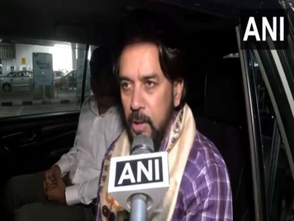  BJP MP Anurag Thakur. (Photo/ANI)