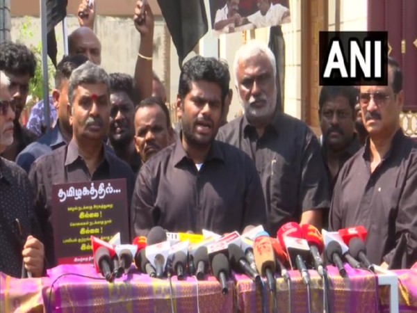 Tamil Nadu BJP president K Annamalai (Photo/ANI)