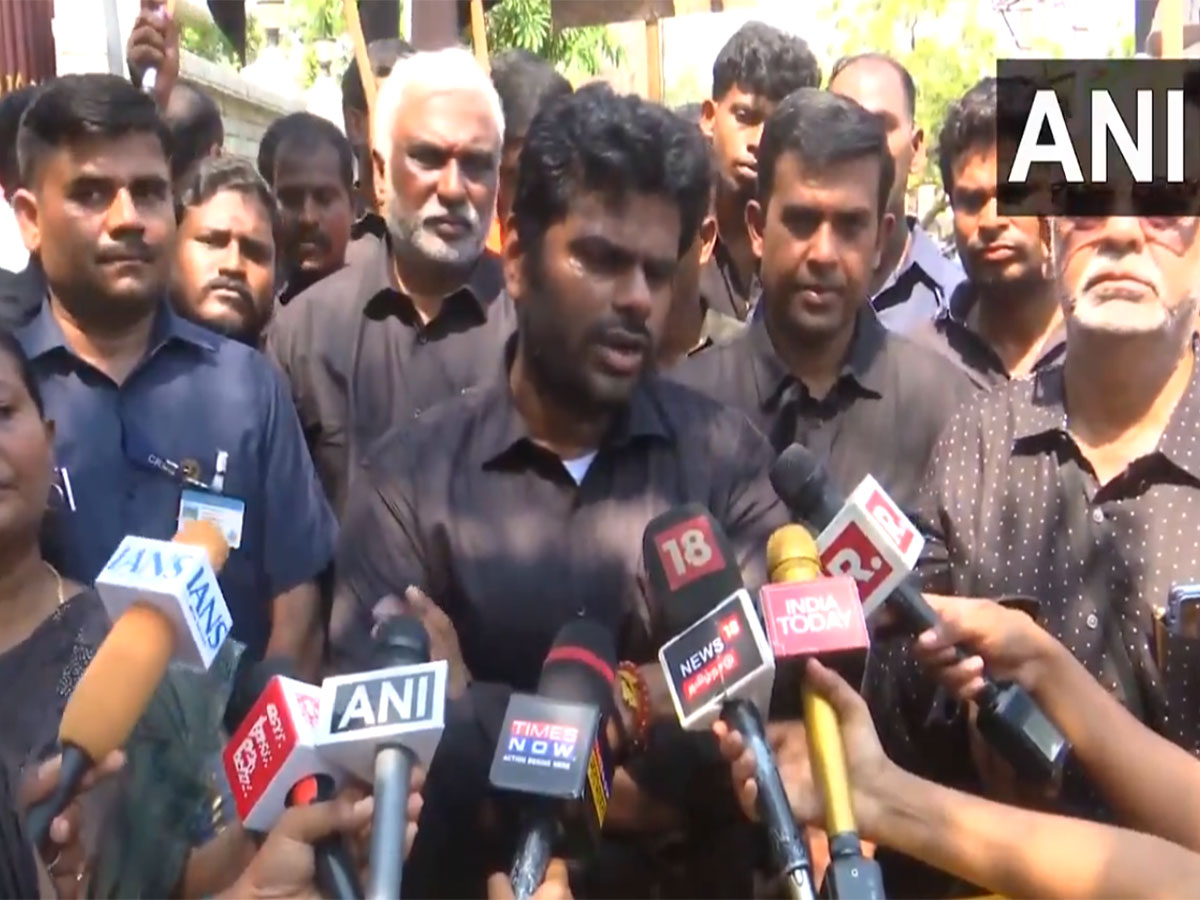 Tamil Nadu BJP President K Annamalai (Photo/ANI)