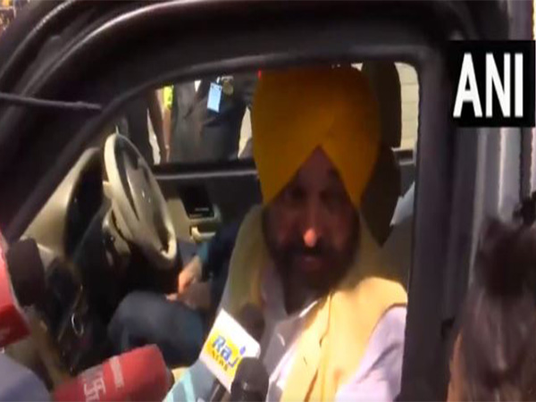 Punjab Chief Minister Bhagwant Mann (Photo/ANI)