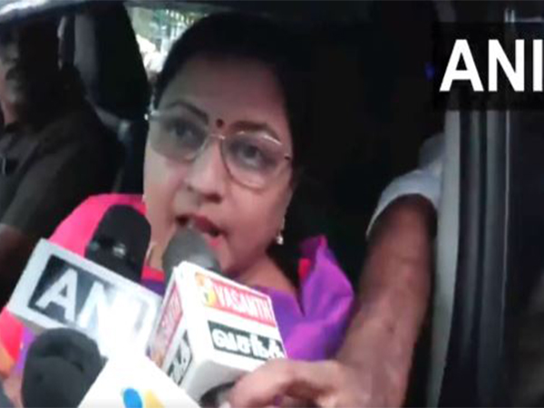 DMK MP Kanimozhi NVN Somu (Photo/ANI)