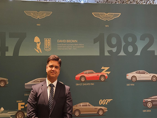 Gautam Dutta, General Manager Sales (India), Aston Martin (Image: ANI)