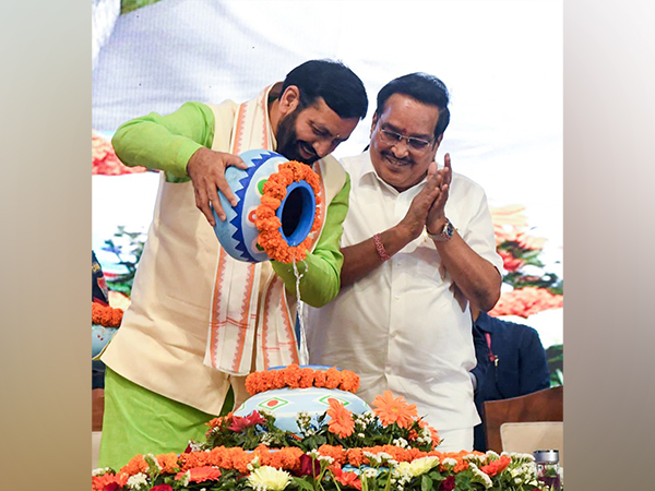  Union Minister of Jal Shakti, C R Patil and Haryana CM Nayab Singh Saini (Photo/@NayabSainiBJP)