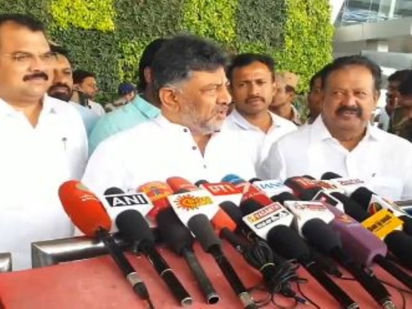 Karnataka Deputy Chief Minister DK Shivakumar. (Photo/ANI)
