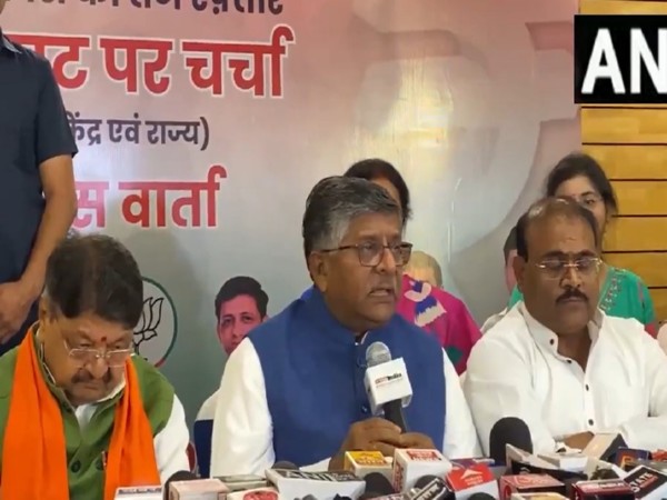  BJP MP Ravi Shankar Prasad (Photo/ANI)