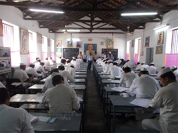 Students in Raipur Central Jail (Photo/ANI)