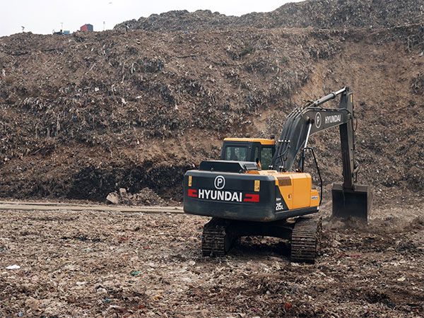 Bhalswa landfill. (Photo/ANI)
