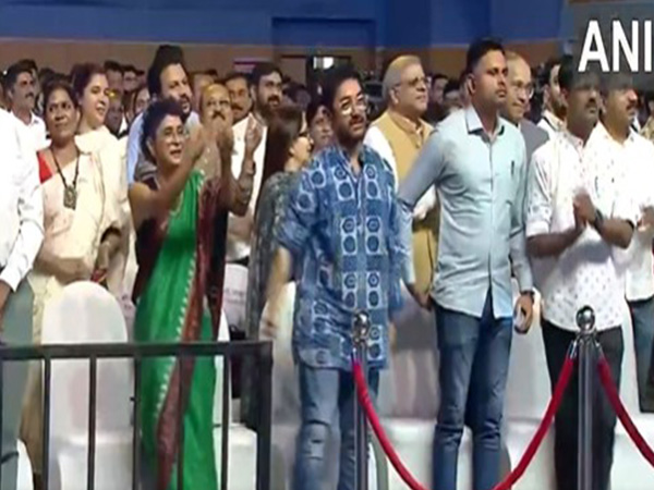 Aamir Khan , Kiran Rao at Paani Foundation event (Image source/ANI) 