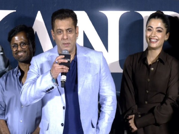 Salman Khan and Rashmika Mandanna (Image Source: ANI)