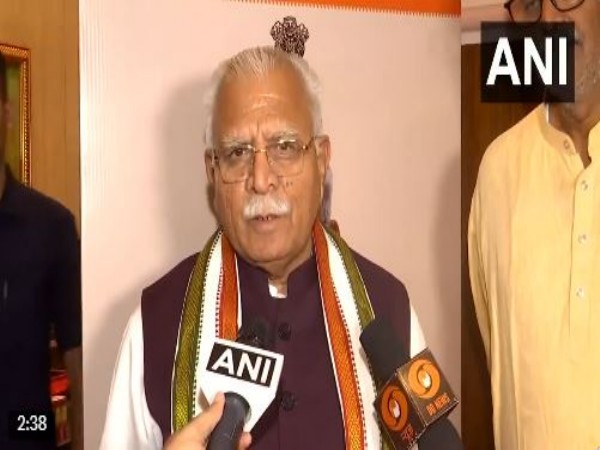 Union Minister Manohar Lal Khattar (Photo/ANI)