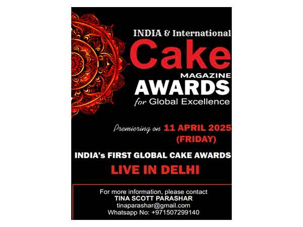 India & International Cake Magazine Awards to Honour Excellence in the Global Cake Industry