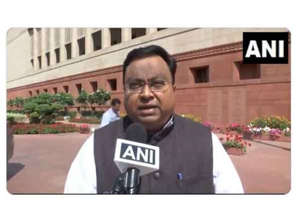 BJD MP Sasmit Patra (Photo/ANI)