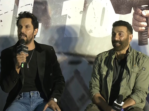 Randeep Hooda , Sunny Deol (Image source/ANI)