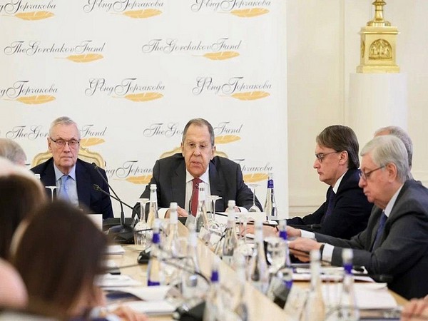 Russian Foreign Minister Sergey Lavrovarks at a meeting in Moscow on March 24, 2025 (Photo credit/Russian foreign affairs ministry)