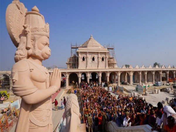 Shri Ram Janmabhoomi Temple in Ayodhya (Photo/ANI)