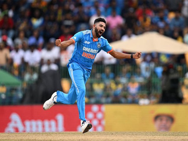 Mohammed Siraj. (Photo- @ICC X)