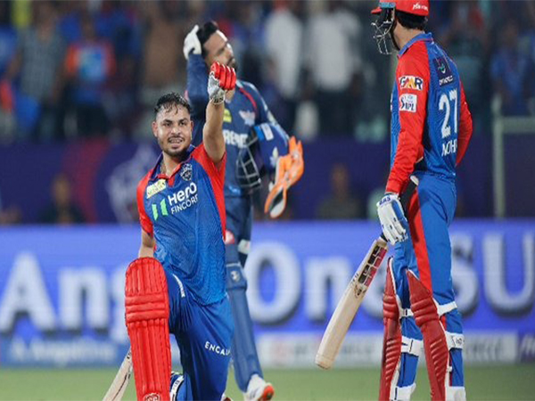 Ashutosh Sharma celebrating win (Photo: @ipl/X)