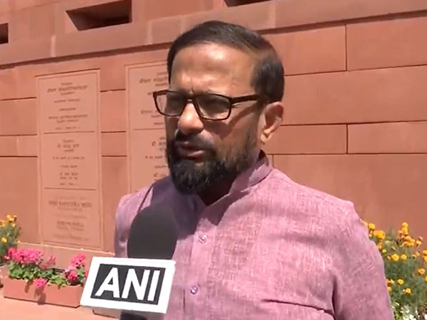 Shiv Sena MP Naresh Mhaske (Photo/ANI)