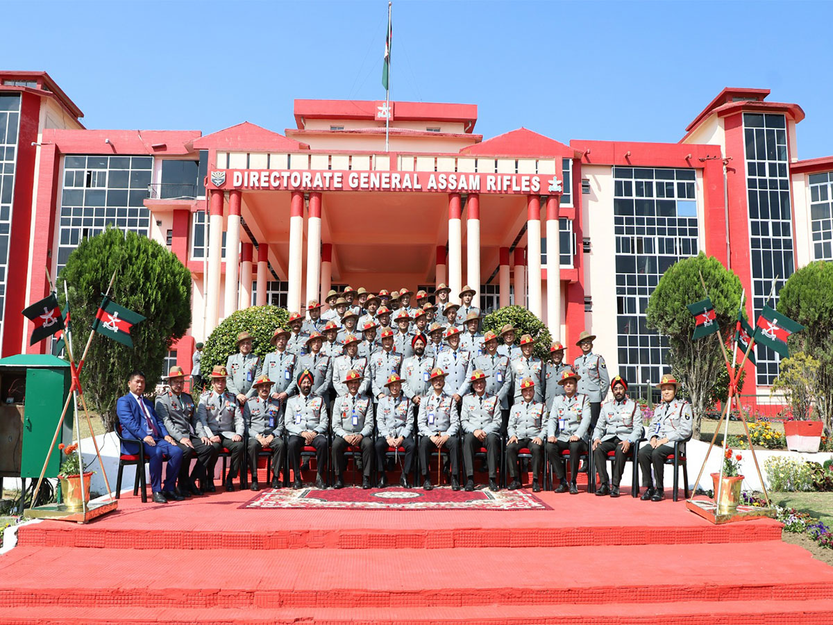 Assam Rifles Commanders’ Conference 2025 underway in Shillong (Photo/Press Release)