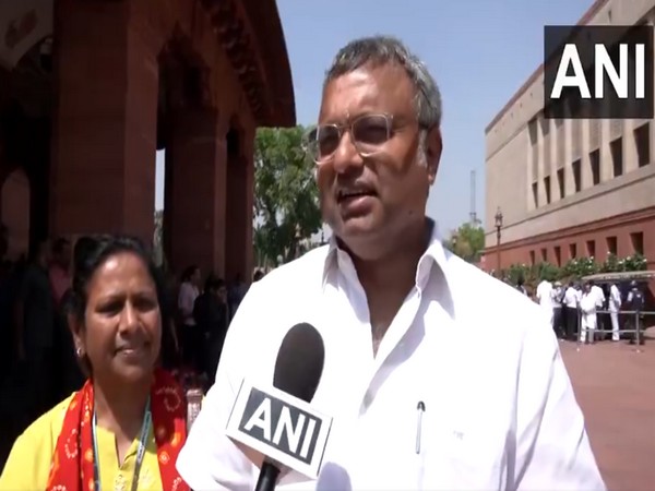  Congress MP from Sivaganga Tamil Nadu, Karti Chidambaram (Photo/ANI)