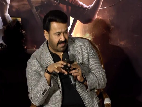 Malyalam superstar Mohanlal (Photo/ANI)