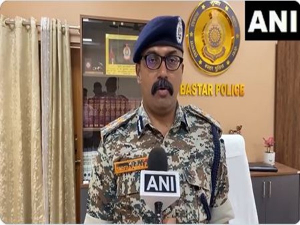 Bastar IG Sundarraj P (Photo/ANI)