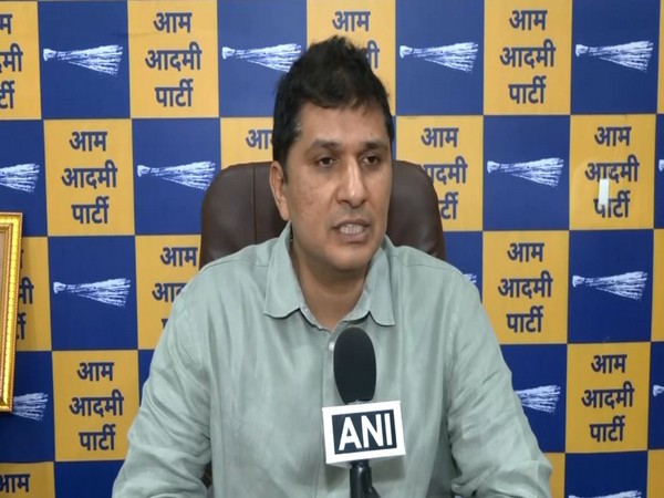 Delhi AAP President Saurabh Bharadwaj (Photo/ANI)