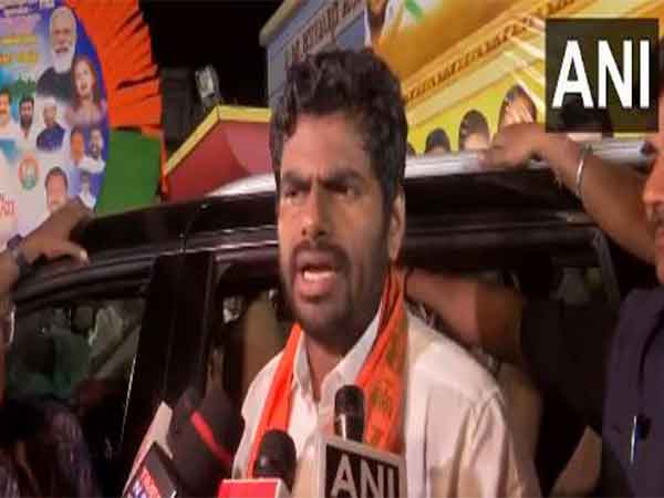 Tamil Nadu BJP Chief K Annamalai (Photo/ANI)