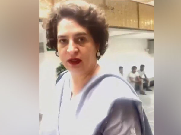 Congress MP Priyanka Gandhi Vadra (Photo/ANI)