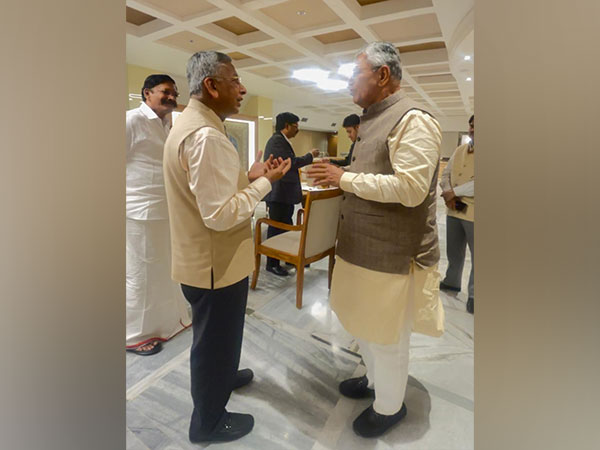 Attorney General of India R Venkataramani and JPC ONOE Chairman PP Chaudhary issue