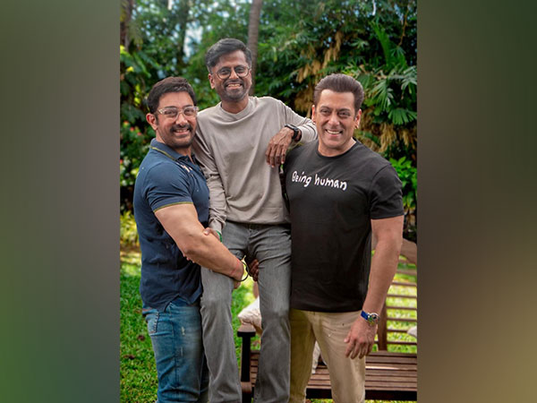 Aamir Khan, Salman Khan and AR Murugadoss (Image source: Instagram)