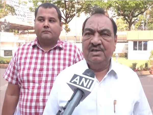 Nationalist Congress Party (SCP) leader Eknath Khadse (Photo/ANI)