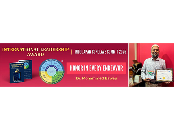 Pune-Based HR Expert Dr. Mohammed Bawaji Receives International Leadership Award in Tokyo, Japan