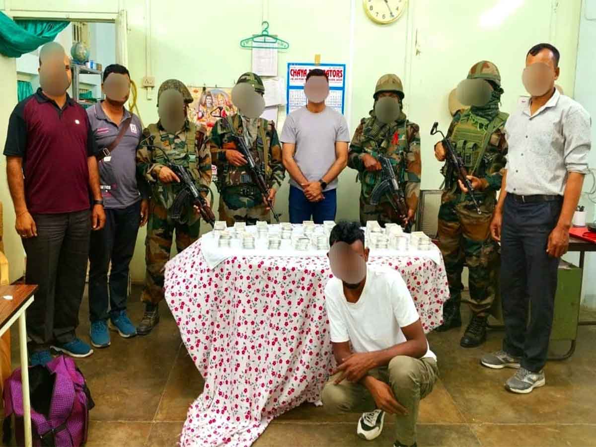 Assam Rifles seizes fake Indian currency, arrest 1 (Photo/ANI)
