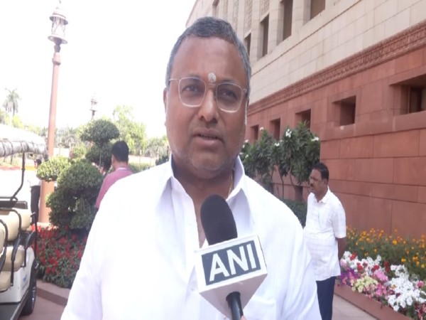  Congress MP from Sivaganga Tamil Nadu, Karti Chidambaram (Photo/ANI)