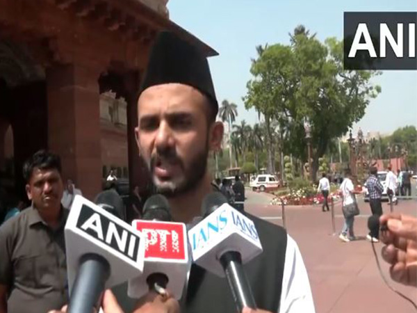 SP MP Zia ur Rehman Barq reacts to UP CM Yogi Adityanath’s statement on Muslim safety (Photo/ANI)