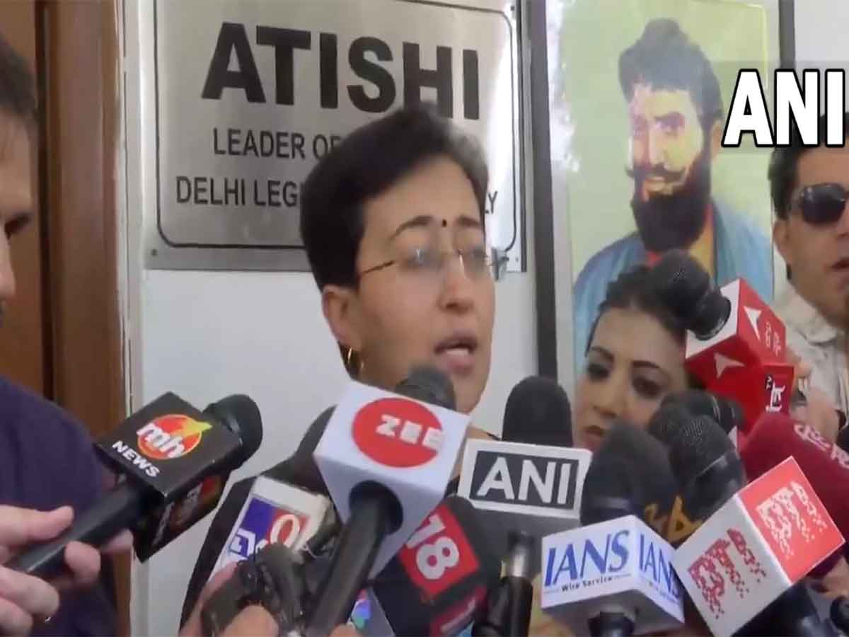 Delhi Assembly and former CM LoP Atishi (Photo/ANI)