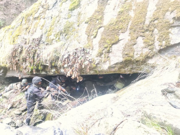 Visual from the spot (Photo: Indian Army)