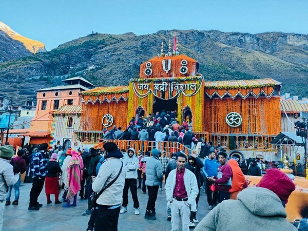 Shri Badrinath Dham (Photo/ANI)