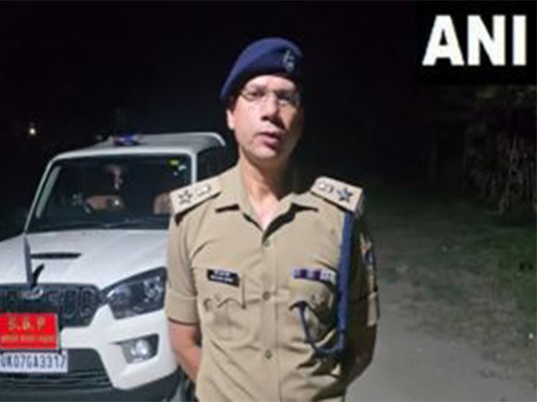 Udham Singh Nagar SSP Manikant Mishra (Photo/ANI)  