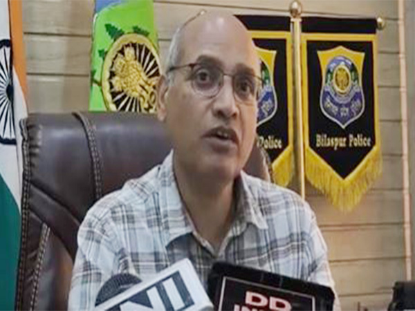 Bilaspur Superintendent of Police Sandeep Dhawal (Photo/ANI)
