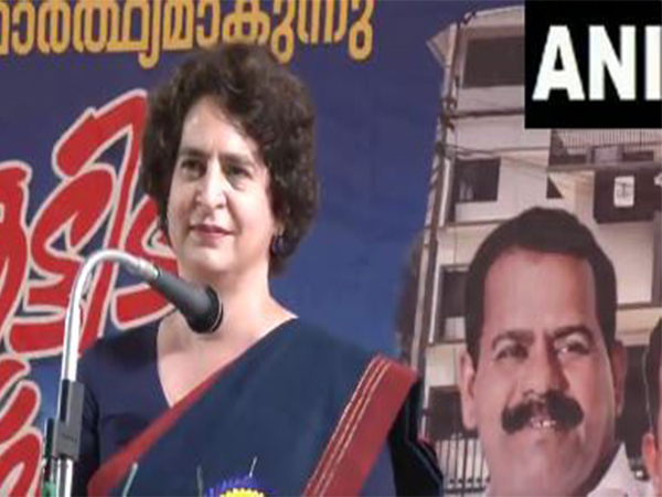 Congress MP Priyanka Gandhi Vadra (Photo/ANI)