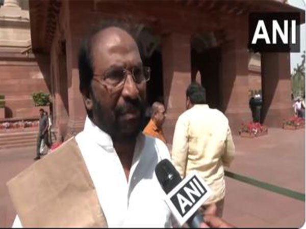 DMK MP T Siva (Photo/ANI)