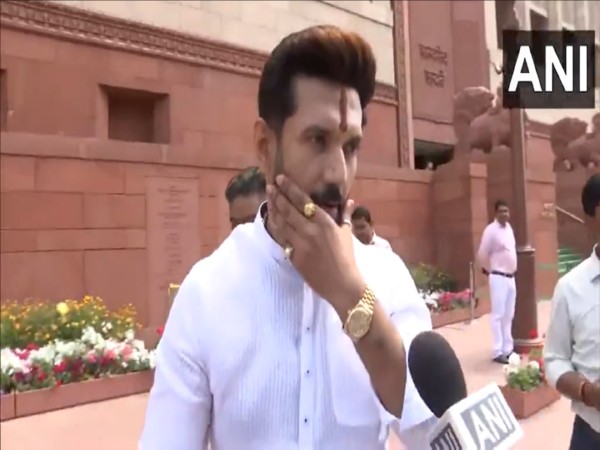 Union Minister Chirag Paswan (Photo/ANI)