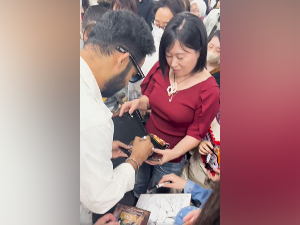 Jr NTR with Japanese fans (Photo/X/@tarak9999)